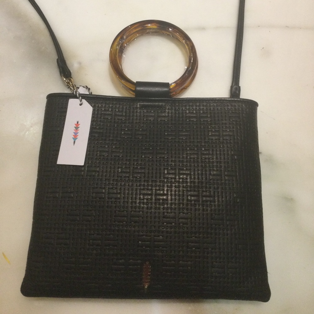 Thacker leather convertible purse